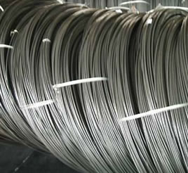 Coiled Tempered Wire for Spring Making