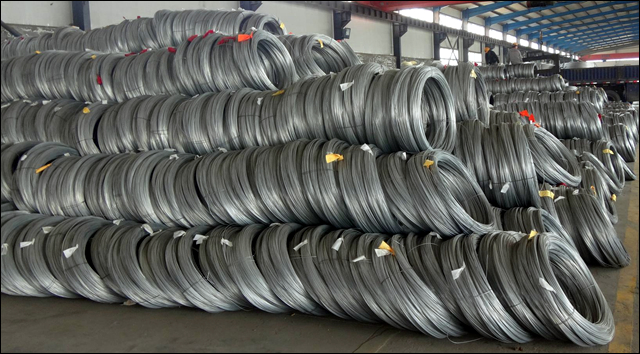 Q195 grade mild steel mesh wire, fencing wire coils