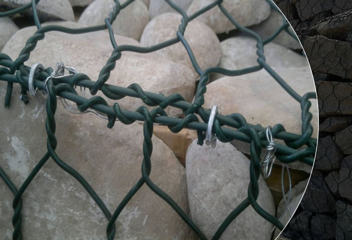 Galvanized PVC Coated Gabions